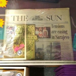 Commemorative first and final The Baltimore Sun
